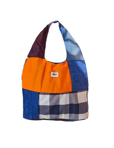 Torba Shopper Patchwork z upcyclingu