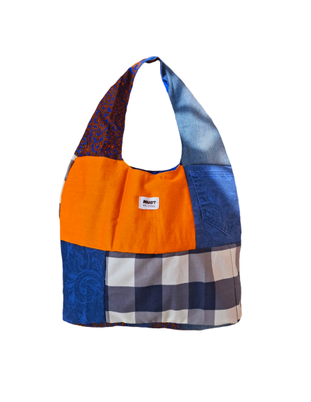 Torba Shopper Patchwork z upcyclingu