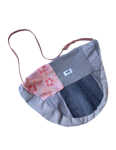 CrossBag Patchwork Torba z upcyclingu