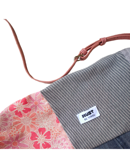 CrossBag Patchwork Torba z upcyclingu
