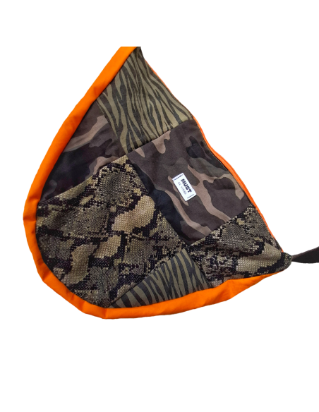 CrossBag Patchwork Torba z upcyclingu