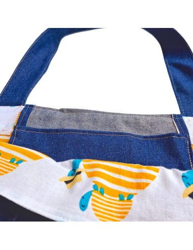 BeachBag Torba Plażowa z upcyclingu