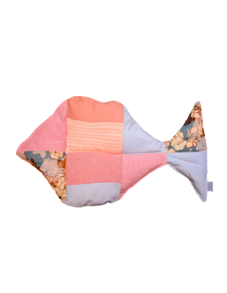 Dwustronna Kocia Mata z upcyclingu - BabyPink