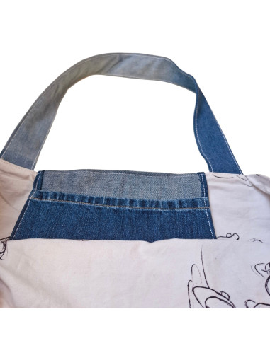 BeachBag Torba Plażowa z upcyclingu