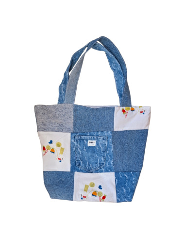 BeachBag Torba Plażowa z upcyclingu