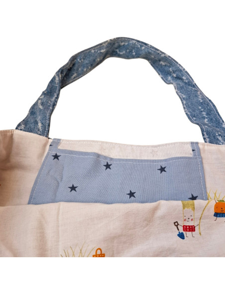 BeachBag Torba Plażowa z upcyclingu